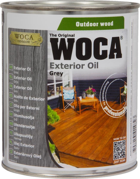 Woca Canada - Woca Exterior Oil - Grey